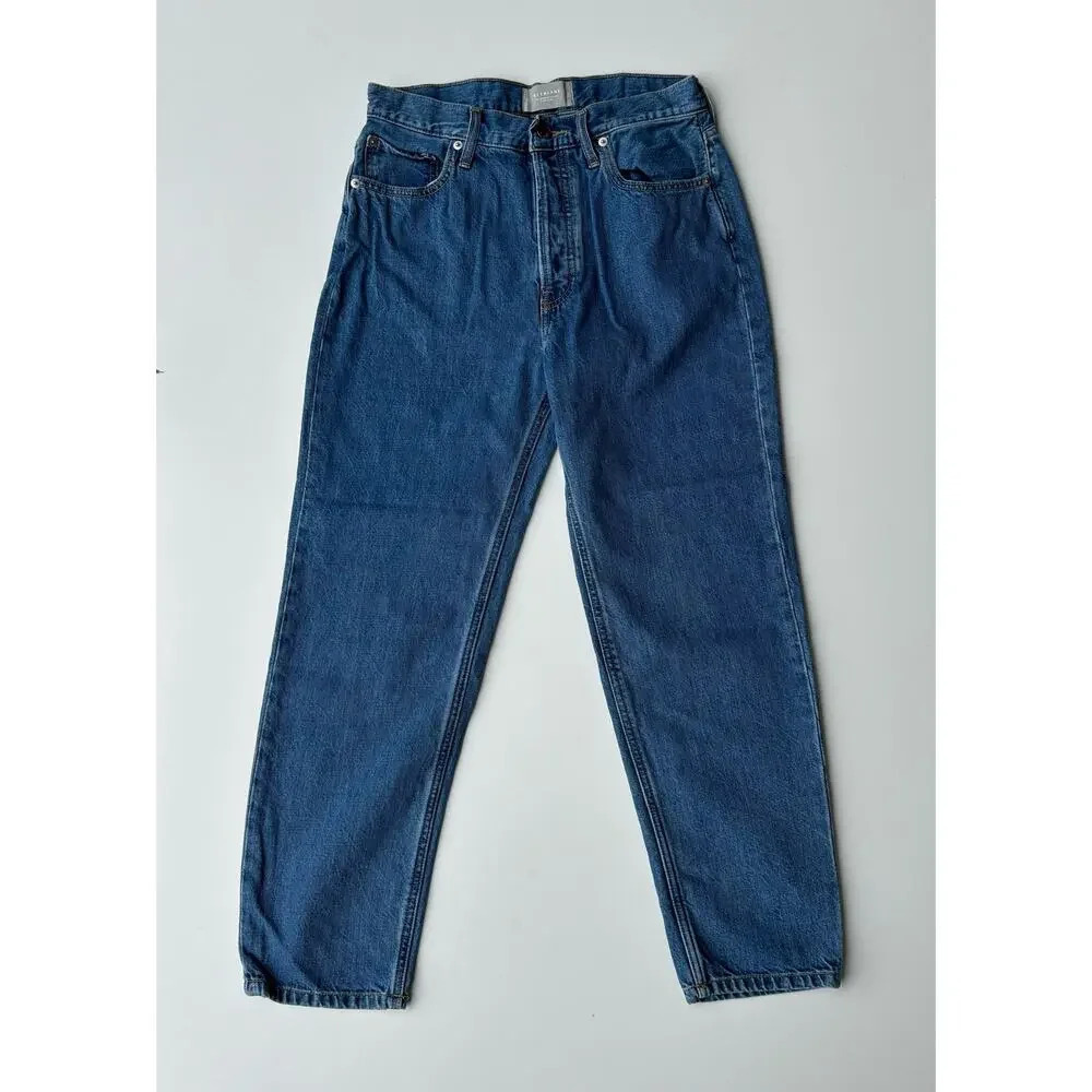 Everlane The Summer Slouch Jean in Indigo Mist Organic Cotton Baggy Size 25 - Picture 5 of 10